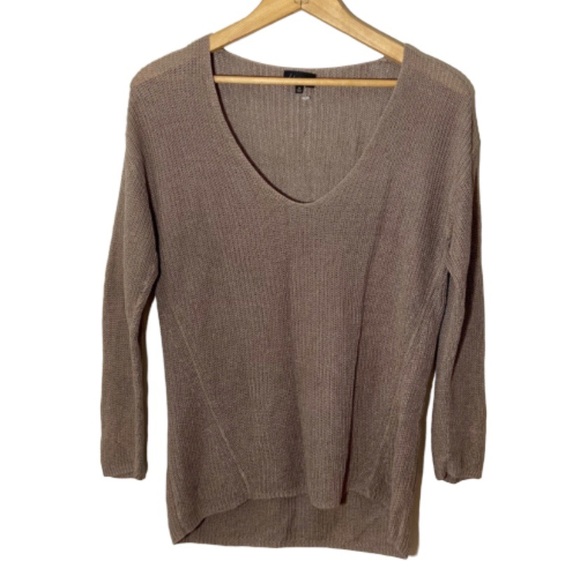 Babaton Sweaters - Babaton linen silk oversized knit sweater